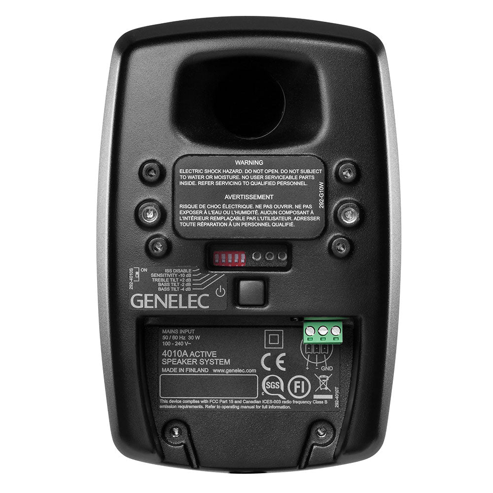 Genelec 4010A - Active Installation Loudspeaker (Mystic Black)