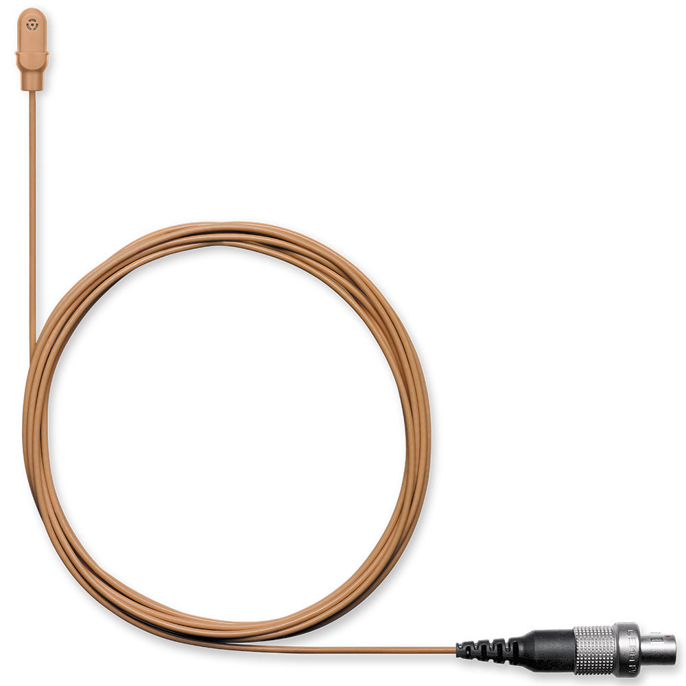 Shure DL4 DuraPlex Series Lavalier Microphone (Cocoa / Lemo)
