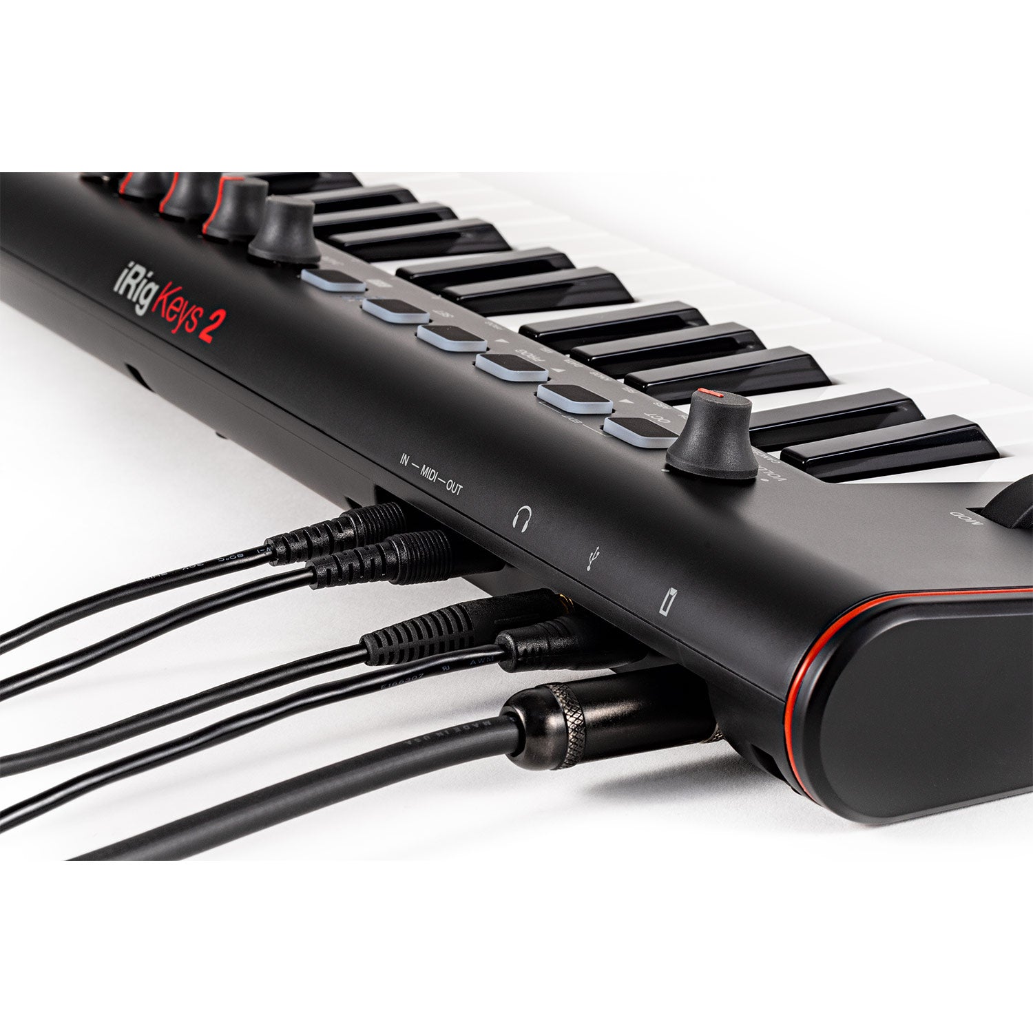 IK Multimedia iRig Keys 2 Pro - Full-Size 37-Key MIDI Controller for iOS or Mac/PC