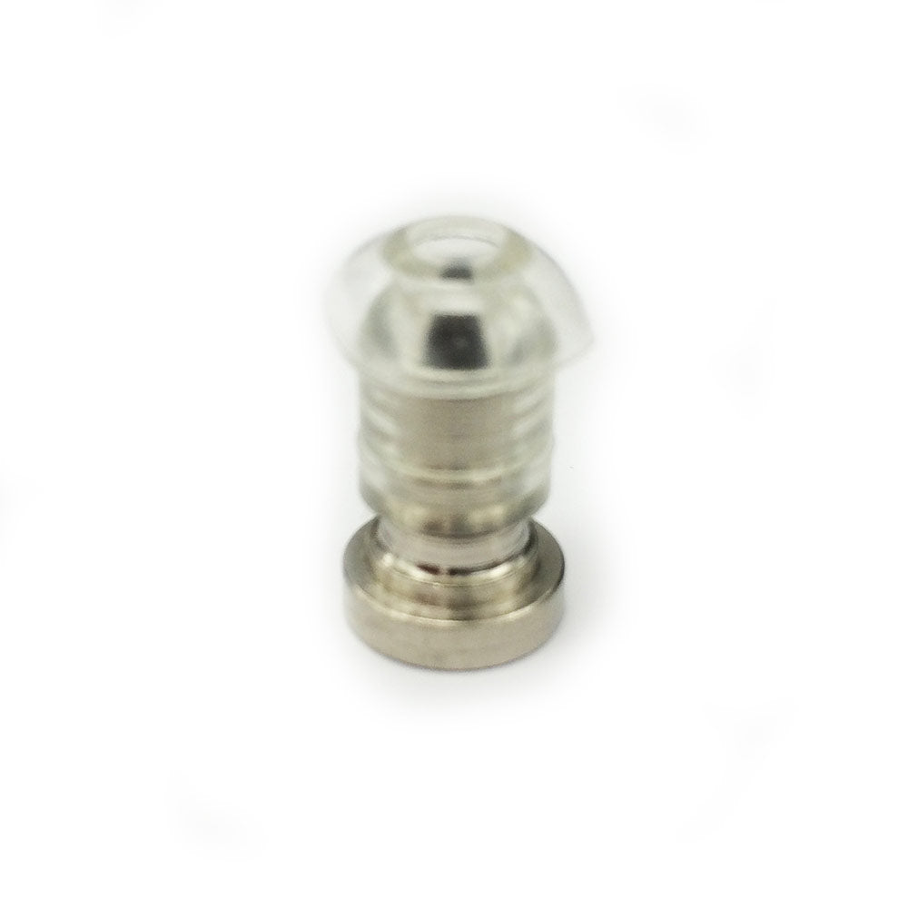 RTS ET-1B Metal Ear Tip for TeleThin Earsets (Clear)