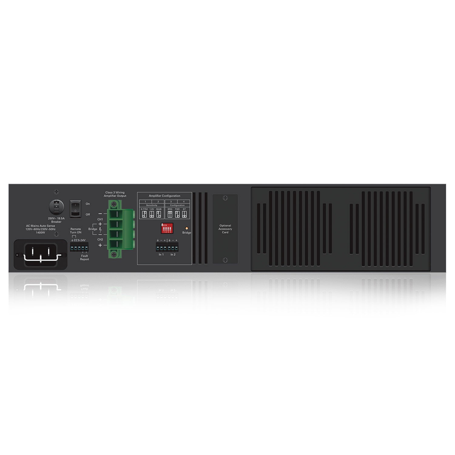 AtlasIED HPA2602 Multi-Impedance High Power Amplifier