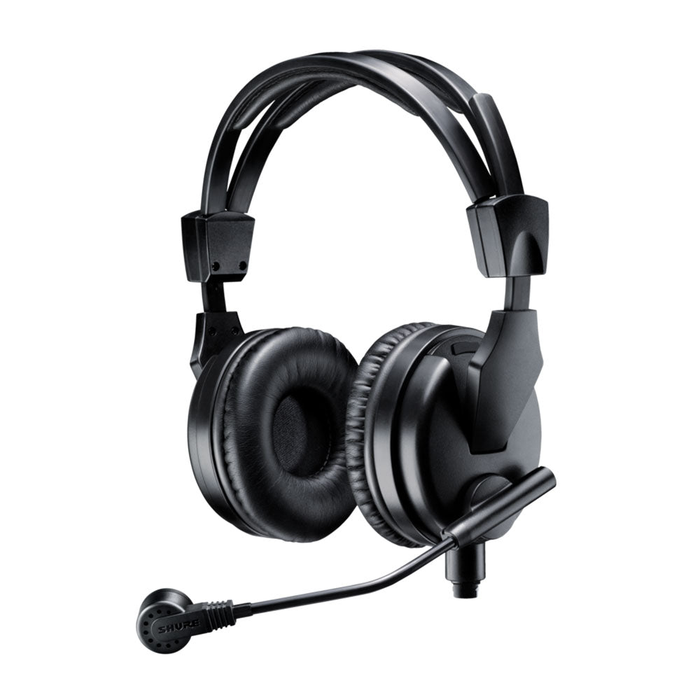Shure BRH50M Dual-Sided Broadcast Headset (XLR3M and 1/4-Inch Connections)