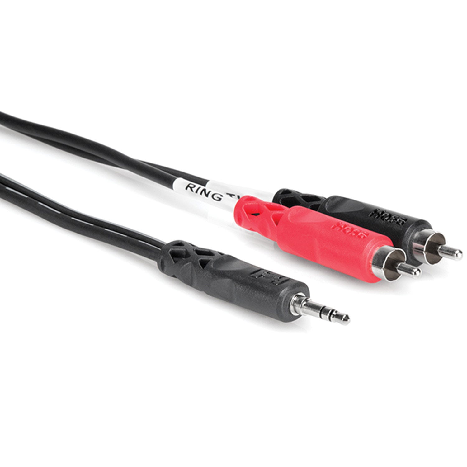 Hosa CMR-206 Stereo Breakout, 3.5 mm TRS to Dual RCA, 6 feet