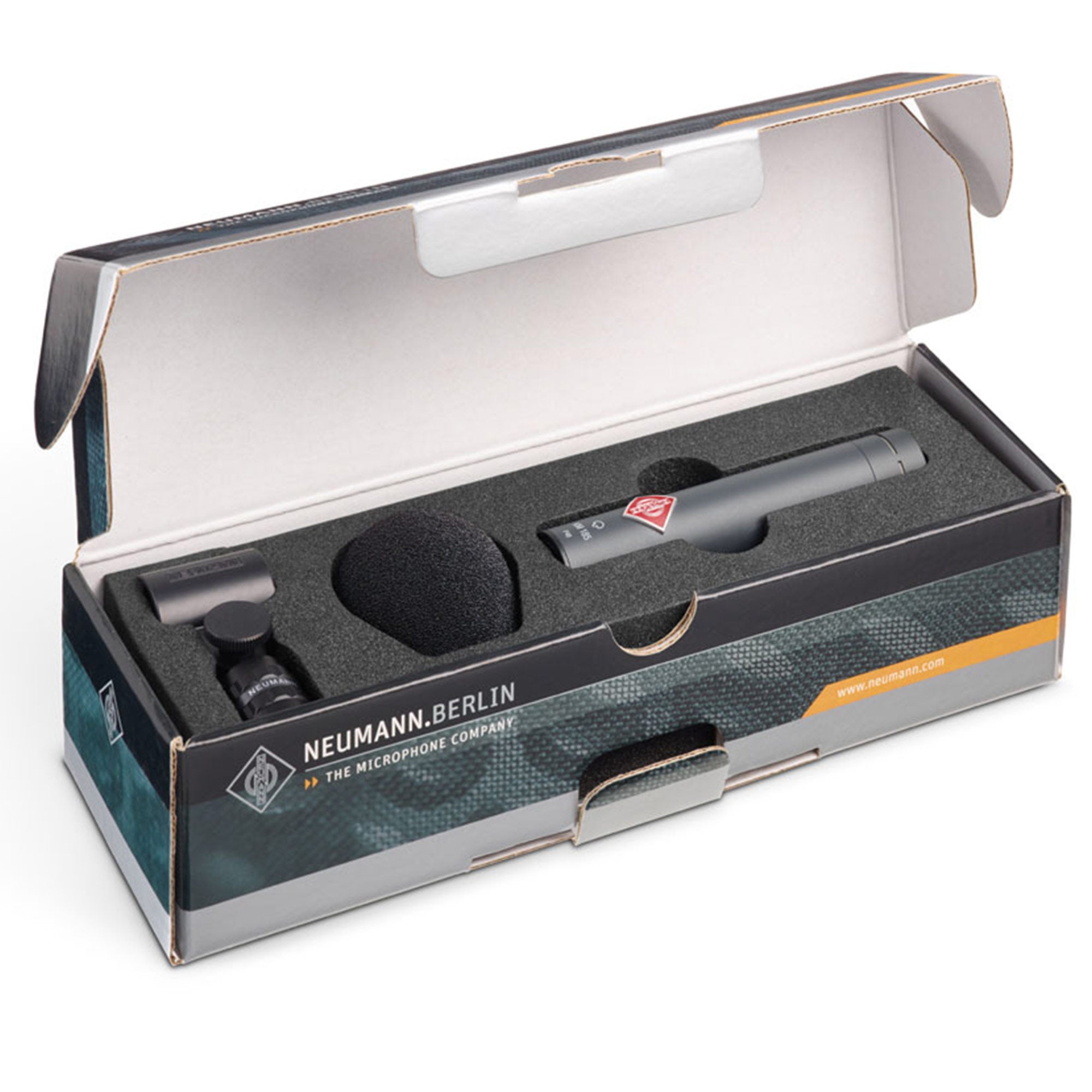 Neumann KM 185 - Small Diaphragm Super-Cardioid Microphone (Black)