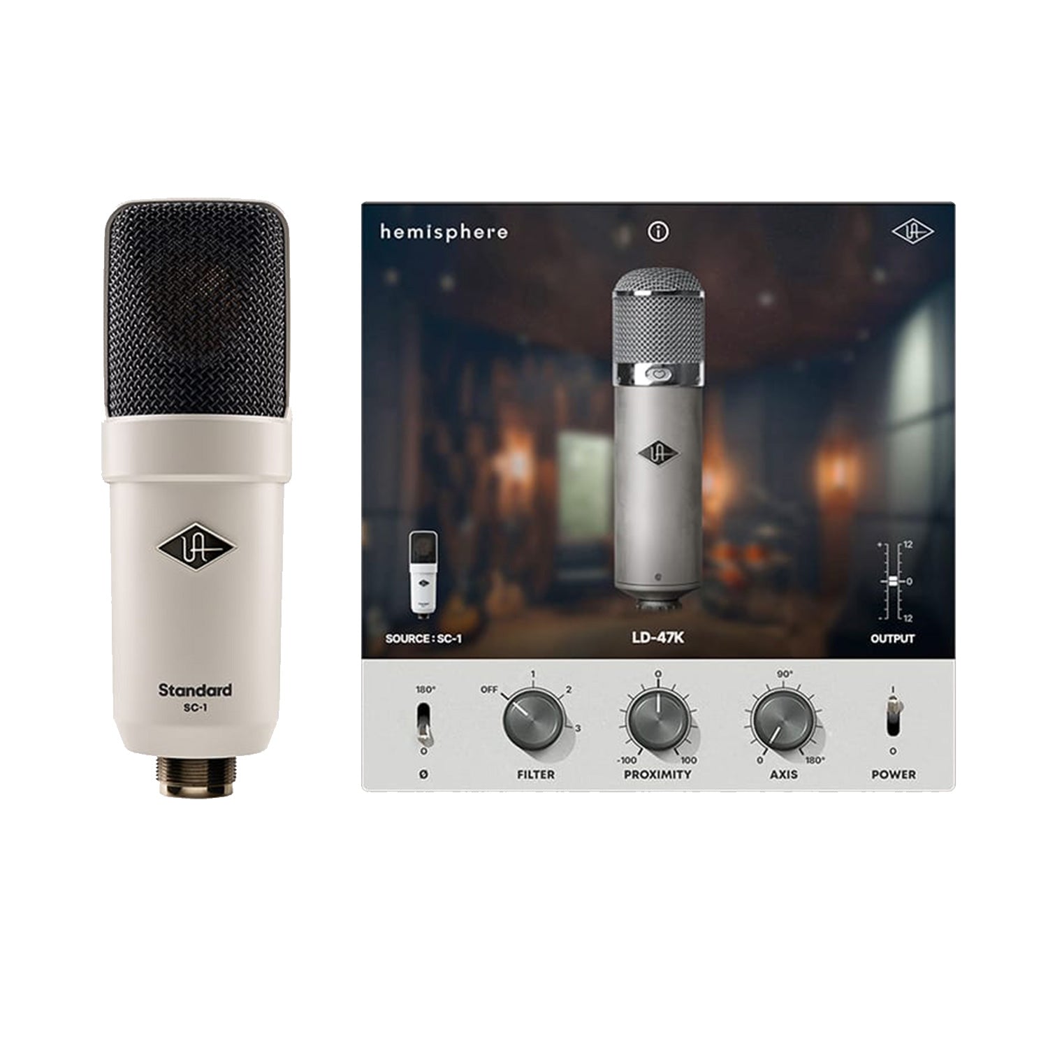 Universal Audio SC-1 Standard - Modeling Condenser Microphone