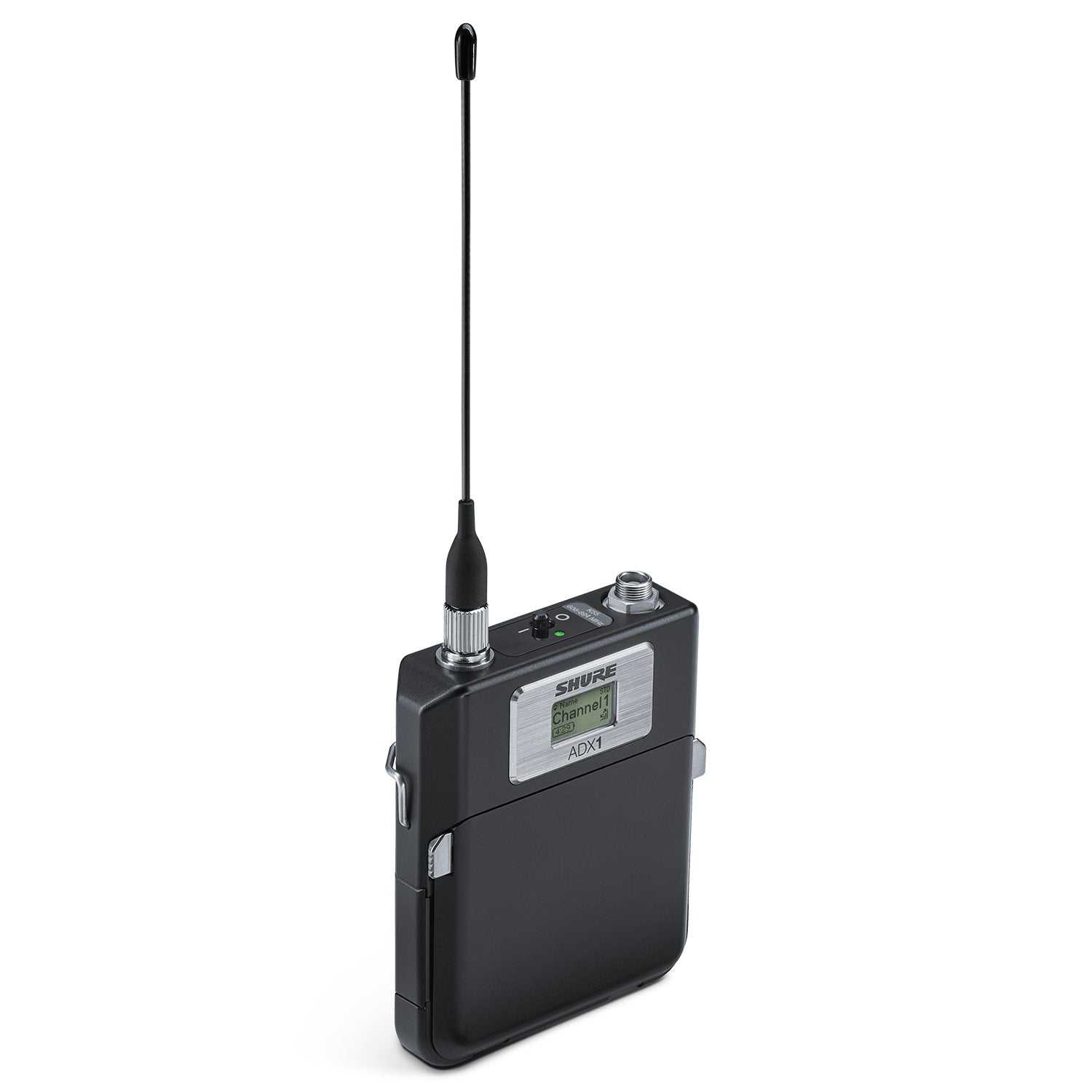 Shure ADX1 Axient Digital Bodypack Transmitter (K54 Band / 606-663 MHz / 3-Pin Lemo)