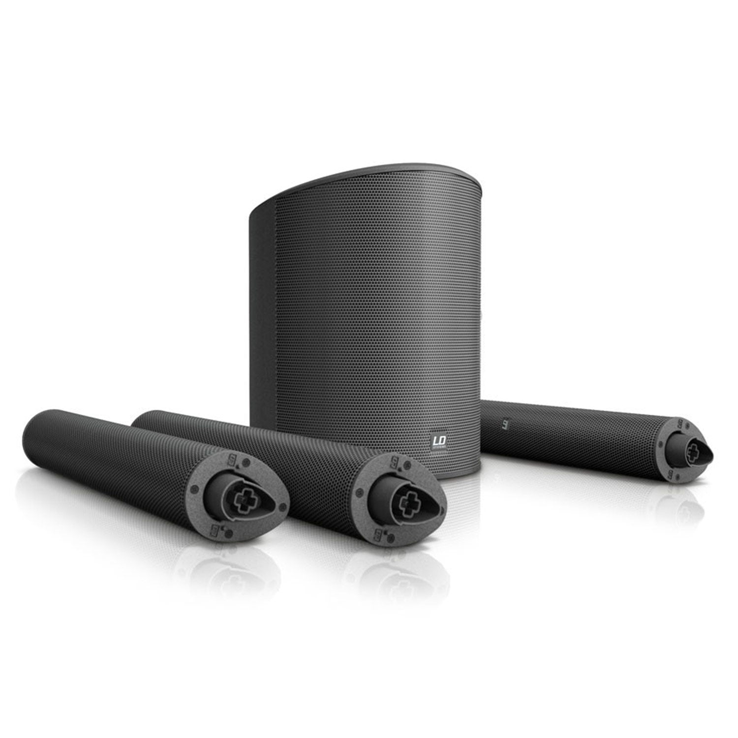 LD Systems MAUI 5 Ultra-Portable Column PA System with Mixer and Bluetooth (Black)