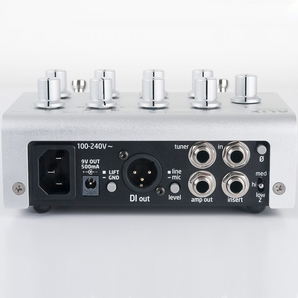 Grace Design ALiX Studio Quality Instrument Preamplifier / DI / EQ / Boost (Silver)
