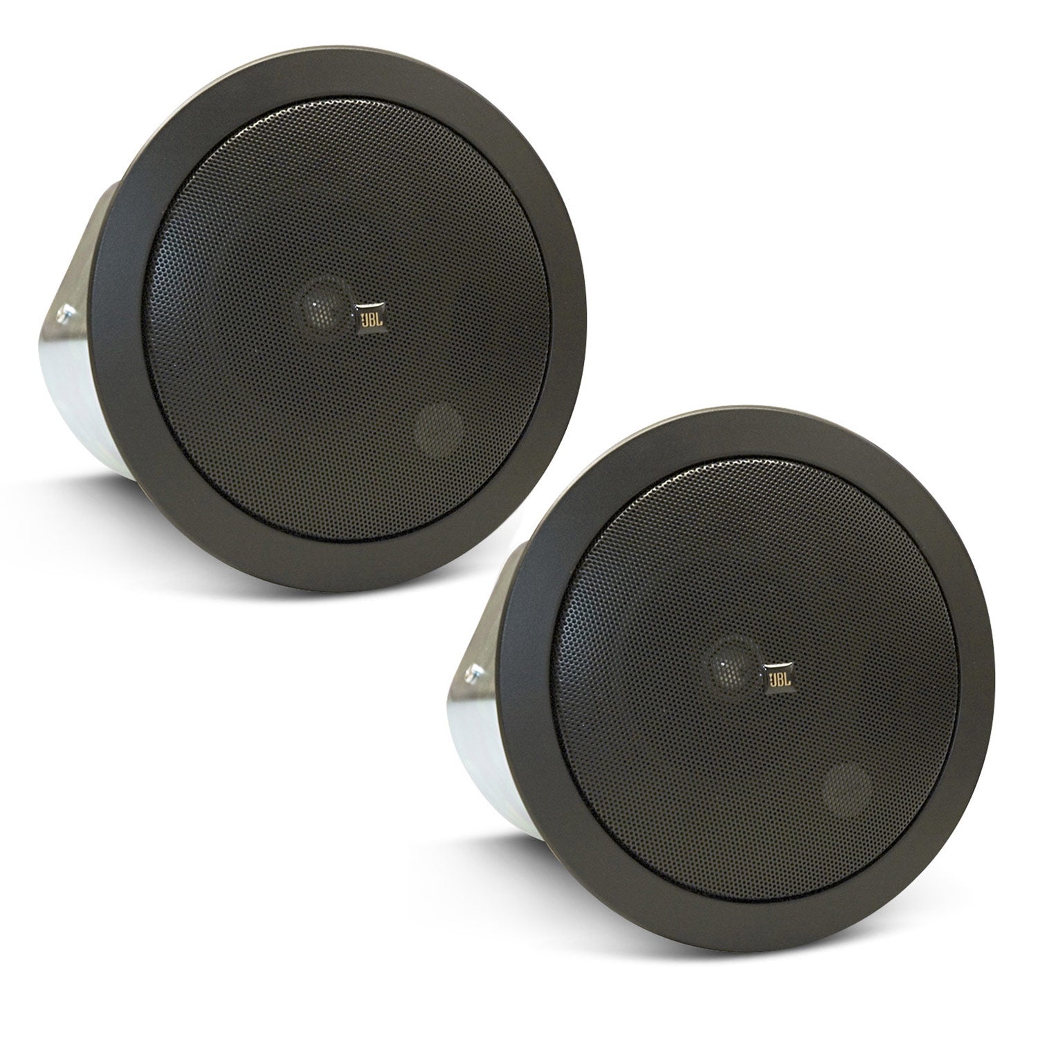 JBL Control 24CT-BK Background/Foreground Ceiling Speaker with Transformer (Black)