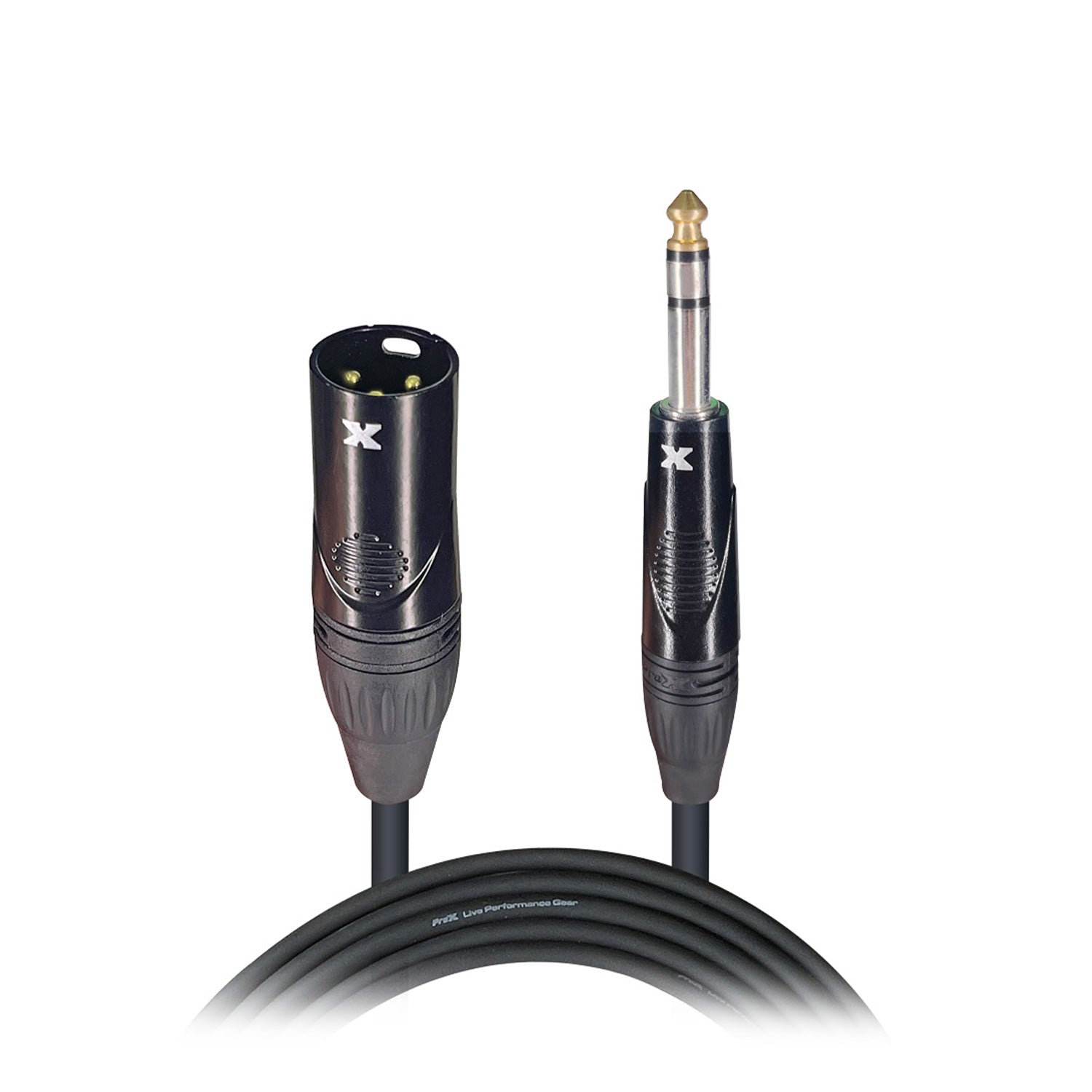 ProX XC-SXM25 - 25 Ft. Balanced XLR-M to 1/4 TRS-M High Performance Audio Cable