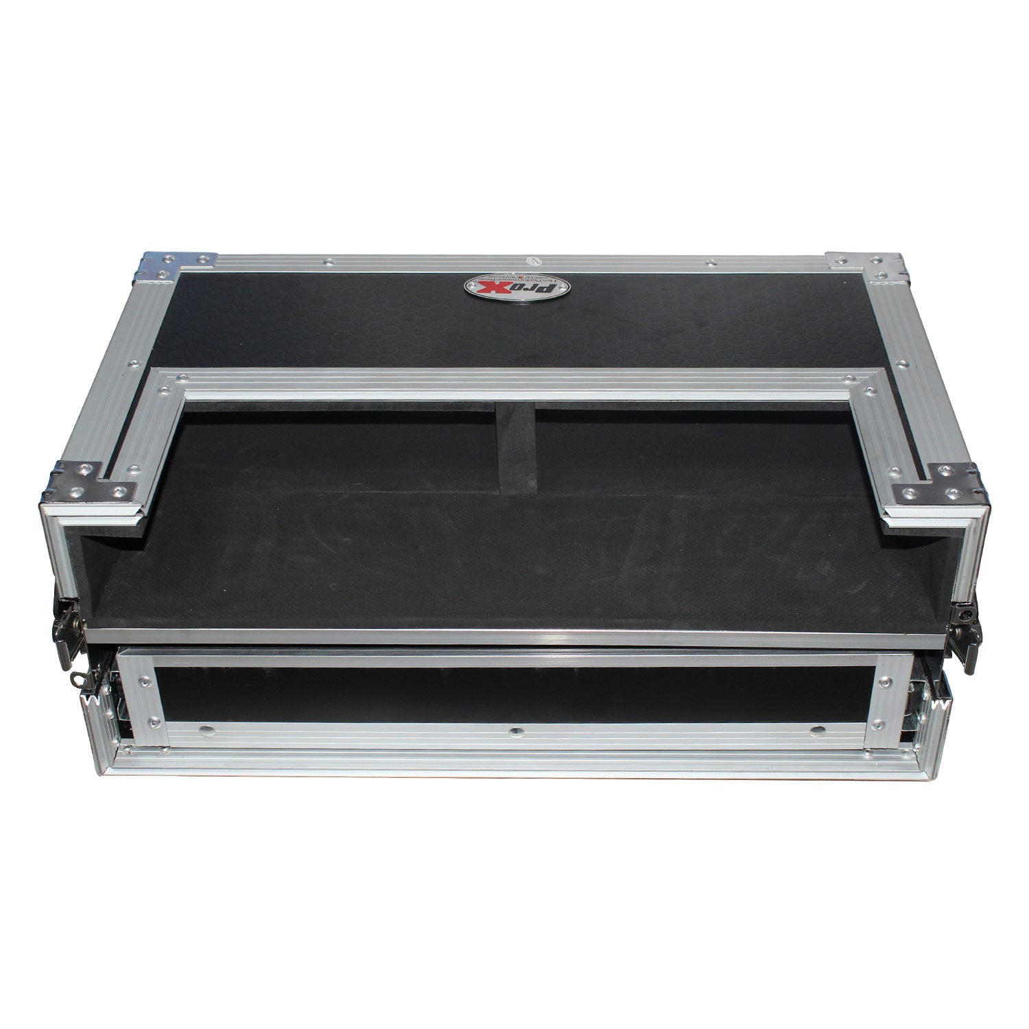 ProX XS-2WM2DR - 2X Wireless Microphone Case With 2U Rack Drawer