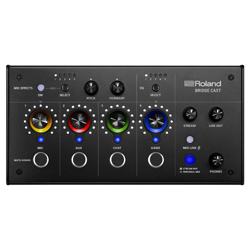 Roland Bridge Cast - Dual-Bus Audio Mixer for Gaming and eSports