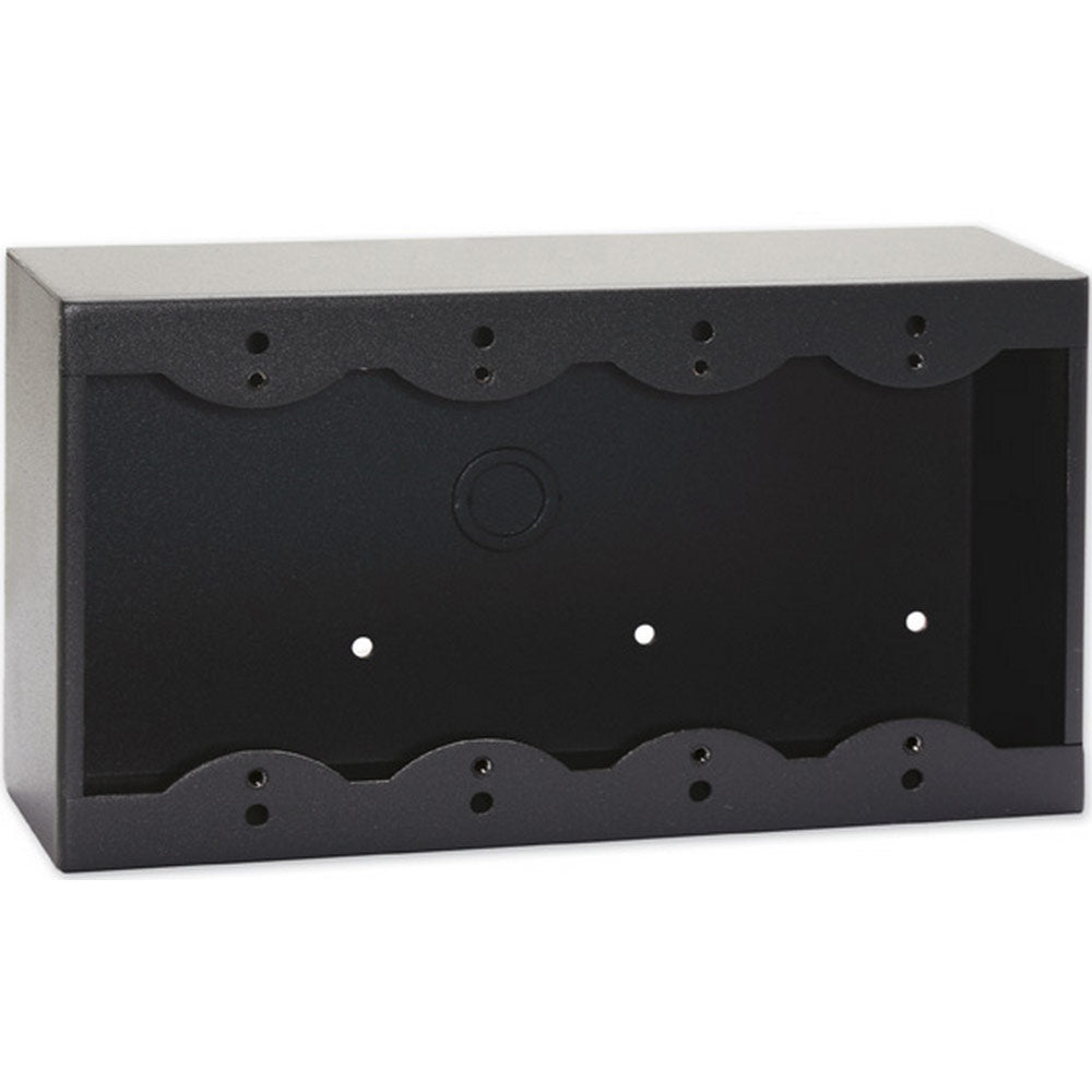 RDL-SMB-4B Surface Mount Box for 4 Decora Panel Units (Black)