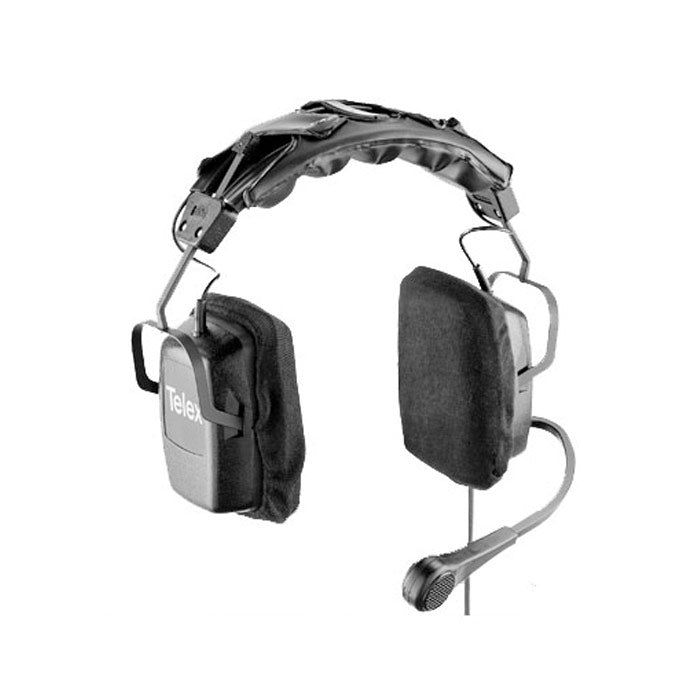 RTS PH-2 Dual Sided Headset with Flex Dynamic Boom Microphone and A4F connector