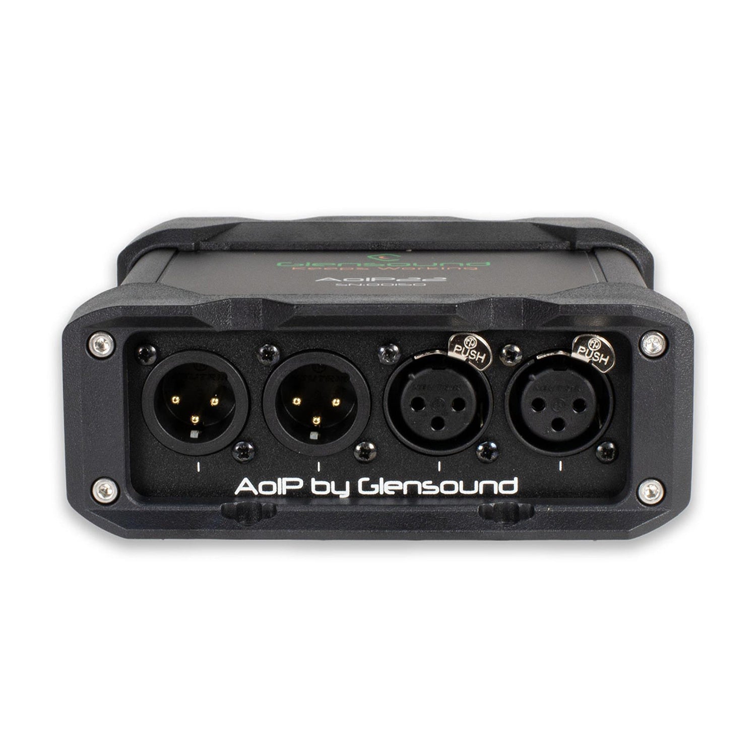 Glensound AoIP22 MKII - Two-Channel Dante or AES67 Audio Interface