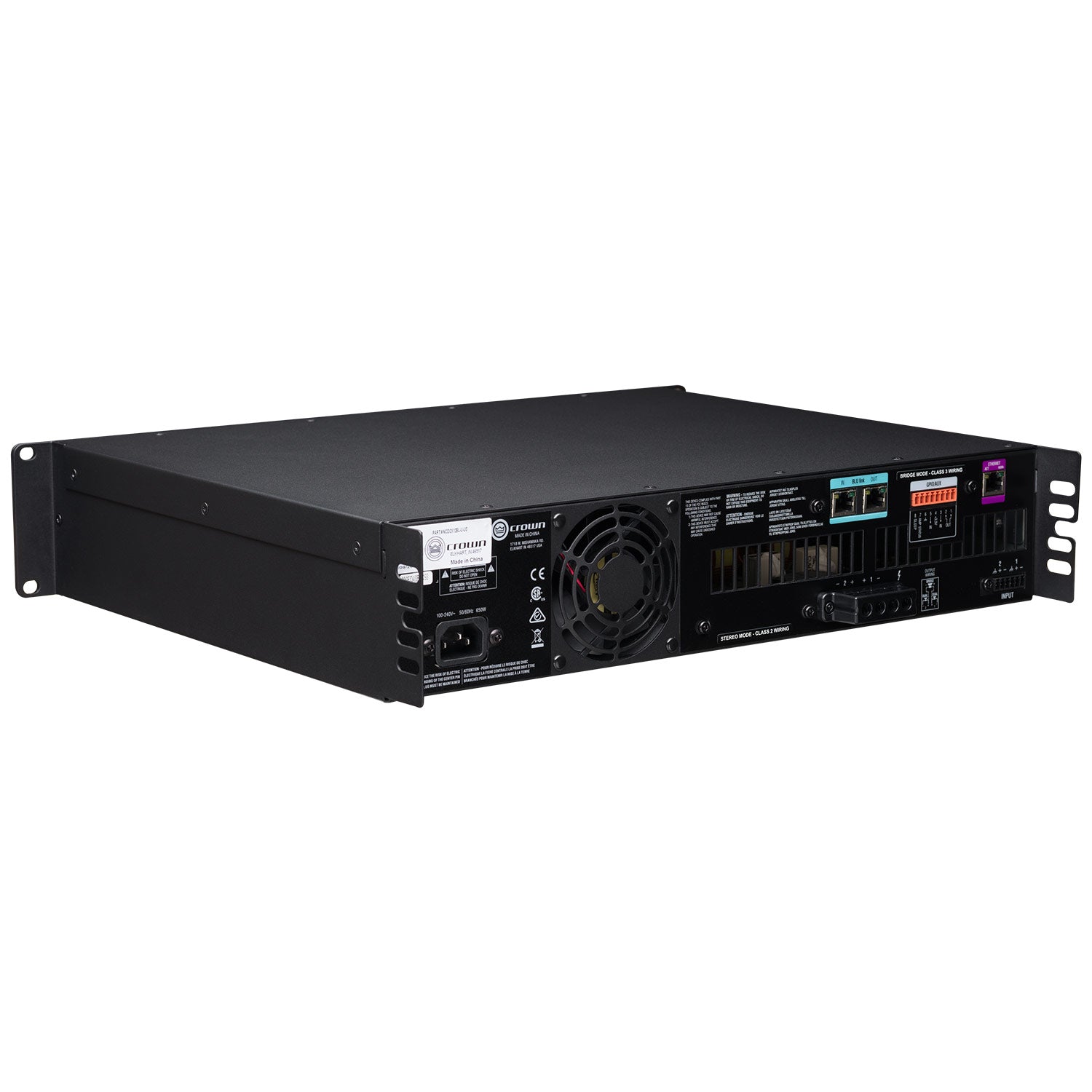 Crown CDi 2|1200BL DriveCore Install 2-Channel Power Amplifier with BLU Link