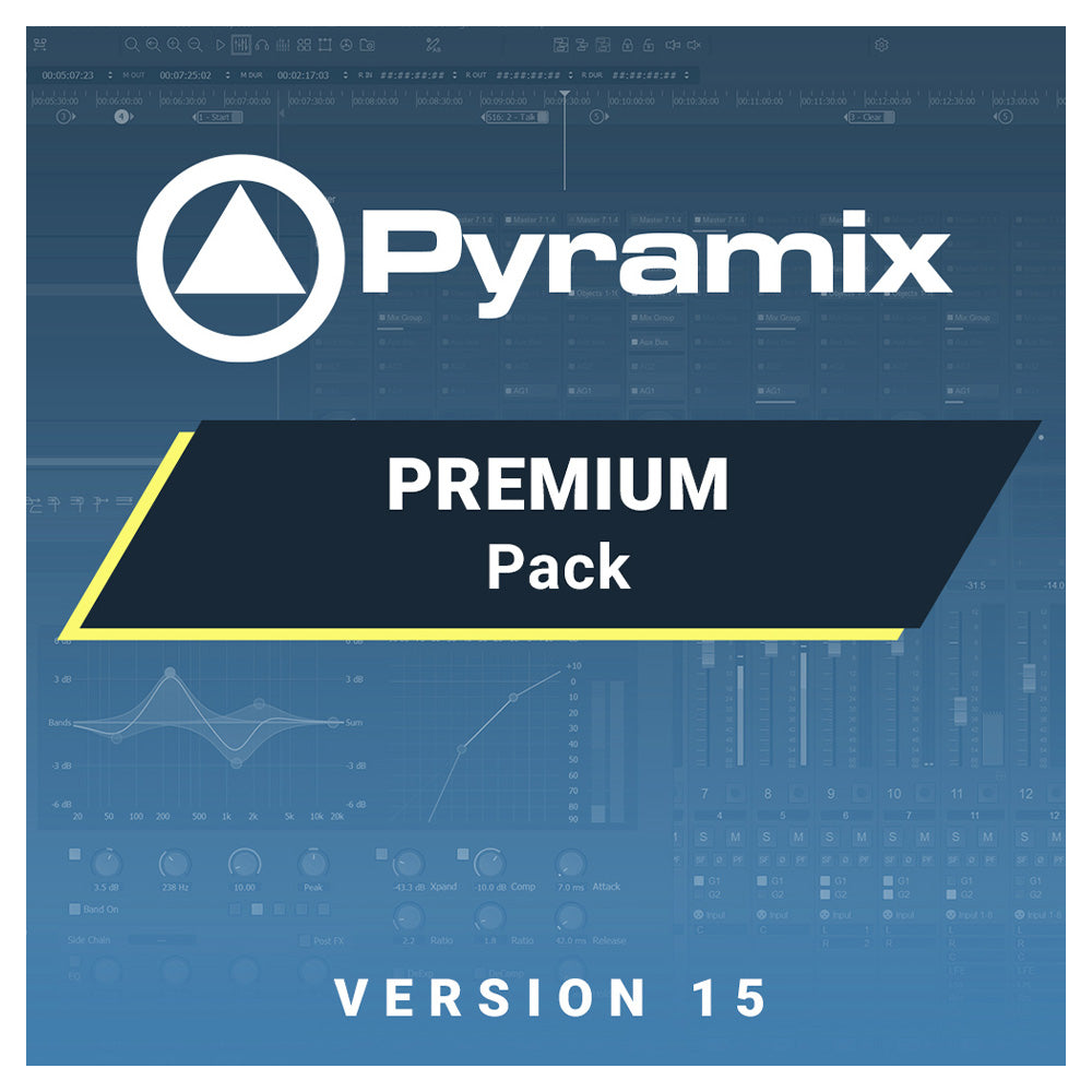 Merging Technologies Pyramix 15 Premium Pack - Digital Audio Workstation Software (Windows)