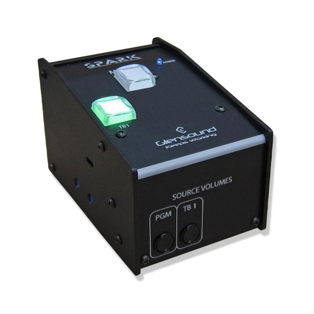 Glensound SPARK 1 - Sub Compact Single Dante User Commentary Unit with 1 Talkback Channel