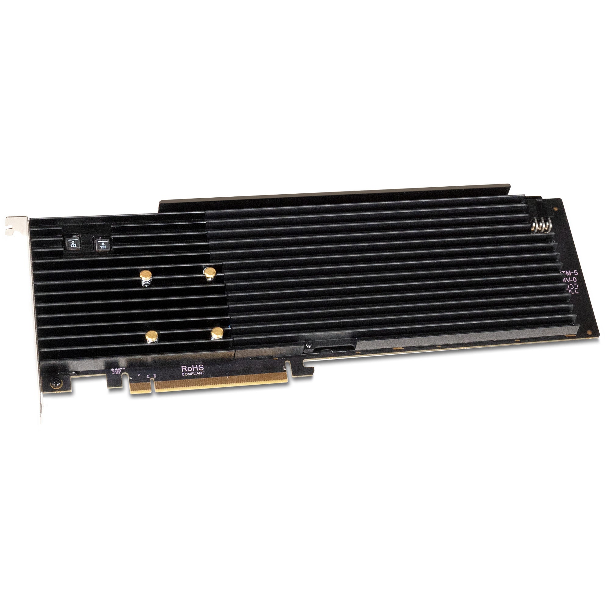 Sonnet FUS-SSD-8X4-E4S - M.2 8x4 Silent NVMe SSD Mount PCIe Card