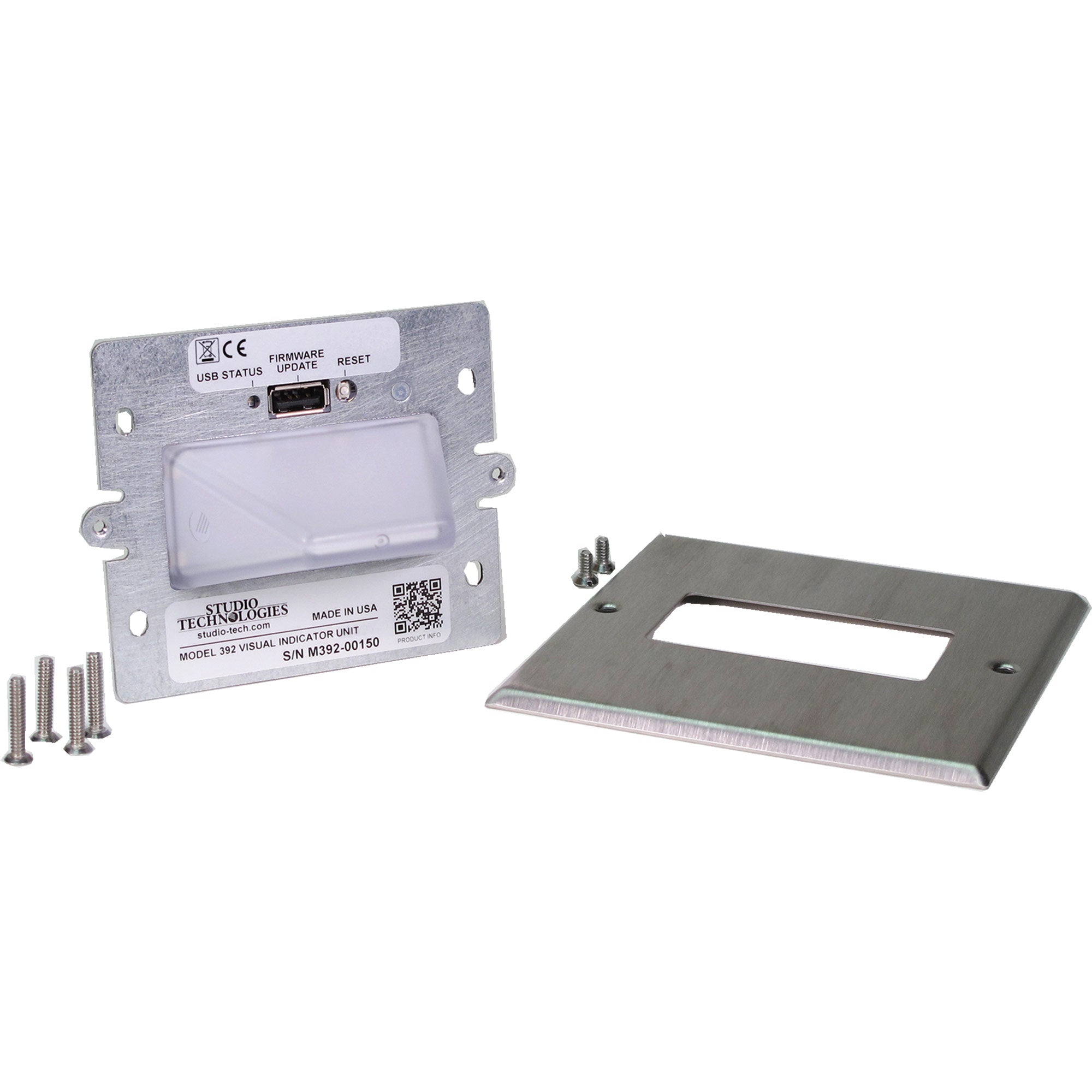 Studio Technologies Model 392 - Visual Indicator Module for Dante Systems
