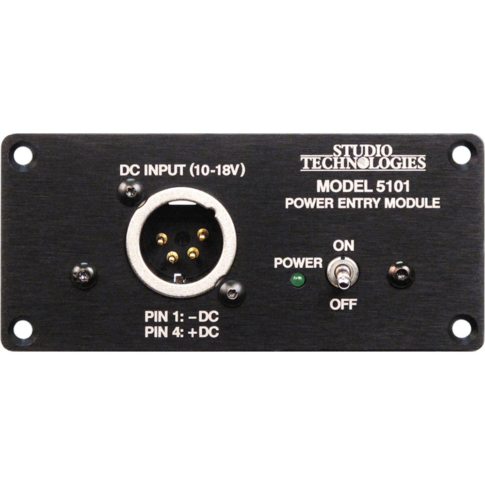 Studio Technologies Model 5101 Power Entry Module (Front Panel Mount)