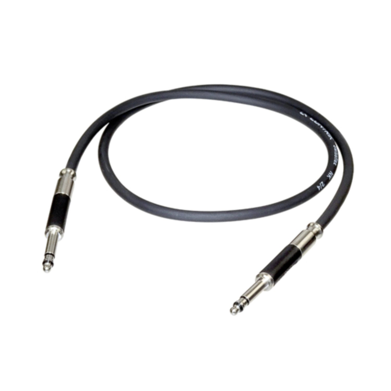 Neutrik NKTT-1BL 3 FT - TT Patch Cable with NPTT-1 Connectors - Black