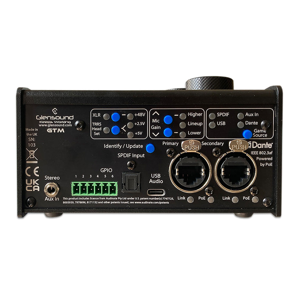 Glensound GTM - eSports Gamers Interface