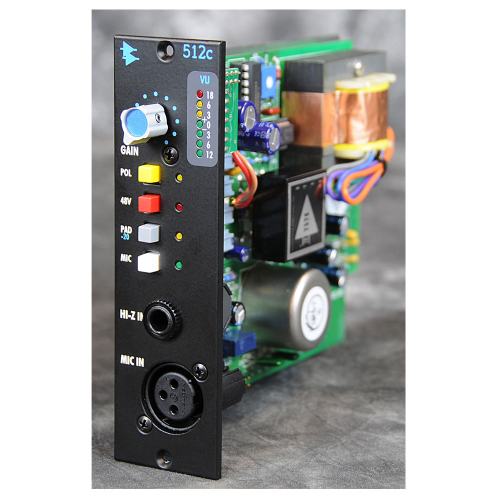 API 512C Discrete Microphone/Line Preamp Module for 500 Series