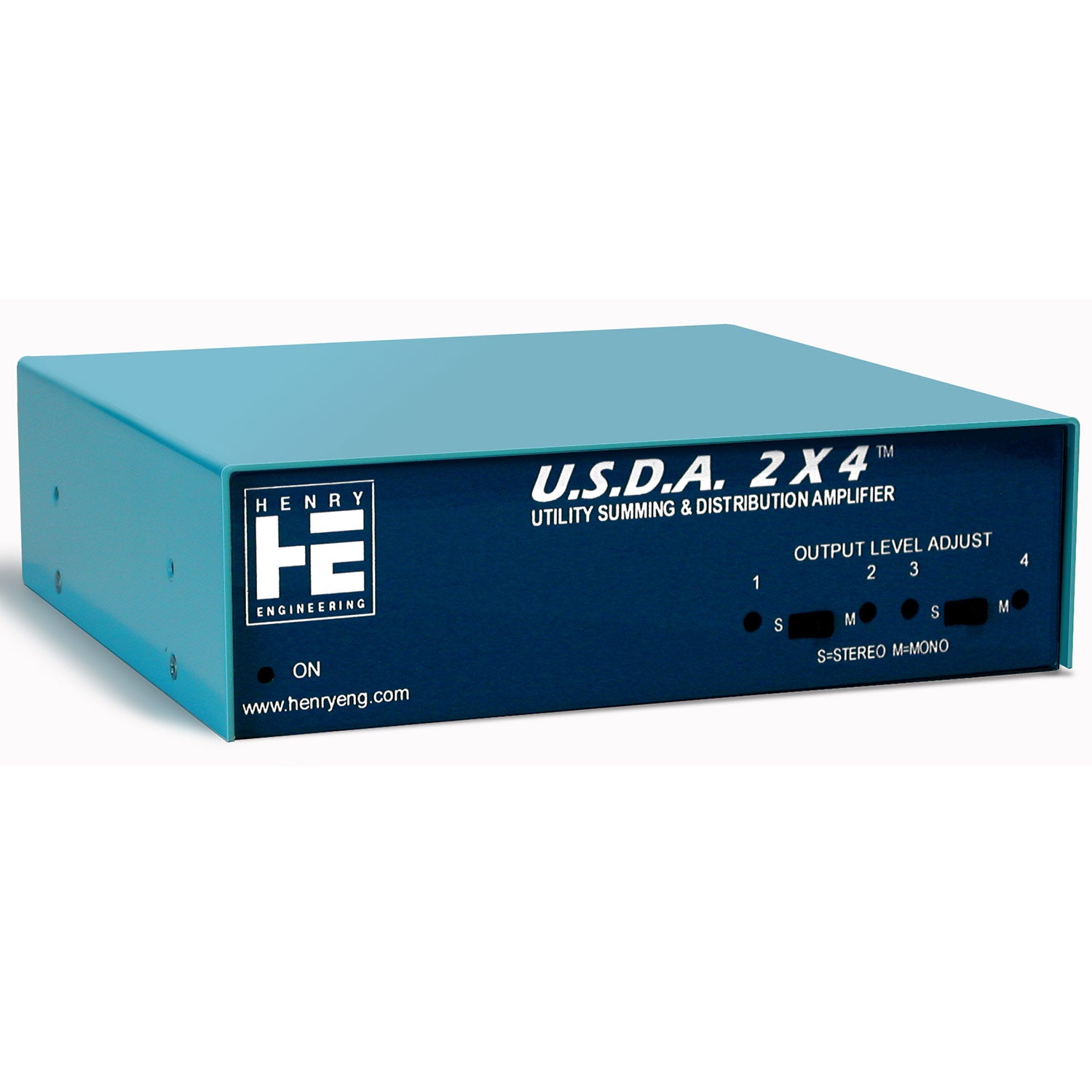 Henry Engineering USDA 2X4 - Utility Summing and Distribution Amplifier