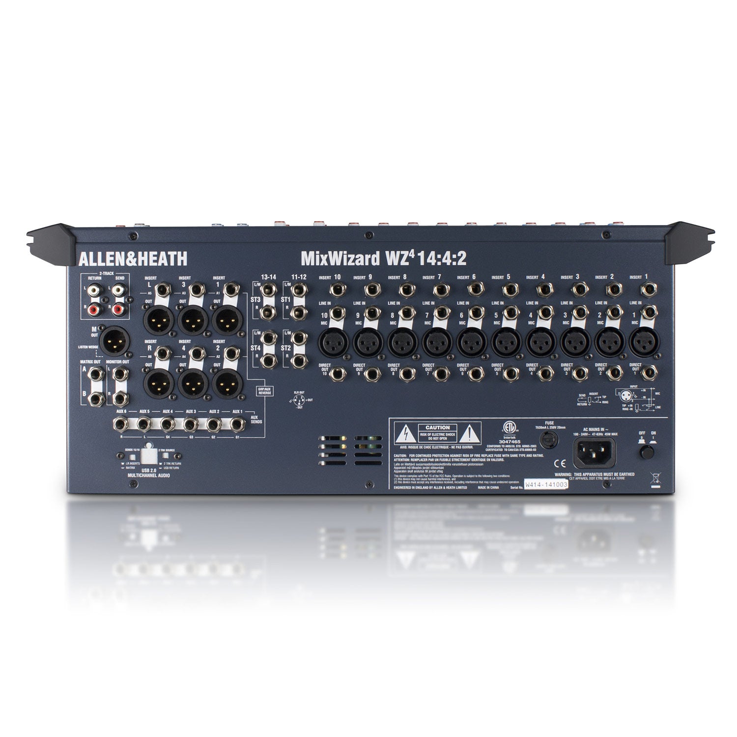 Allen and Heath MixWizard WZ4 14:4:2 Live Mixer