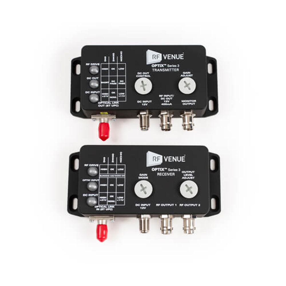 RF Venue Optix Series 3 - Single Channel RF Over Fiber Kit