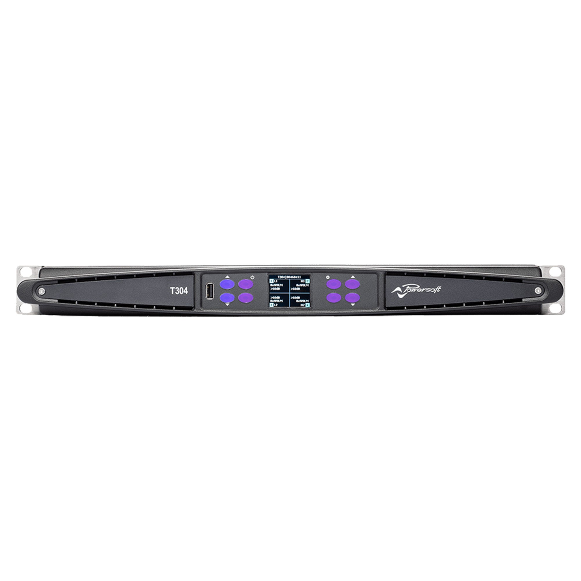 Powersoft T304 - 3000W / 4-Channel High-Performance Amplifier with DSP and Dante