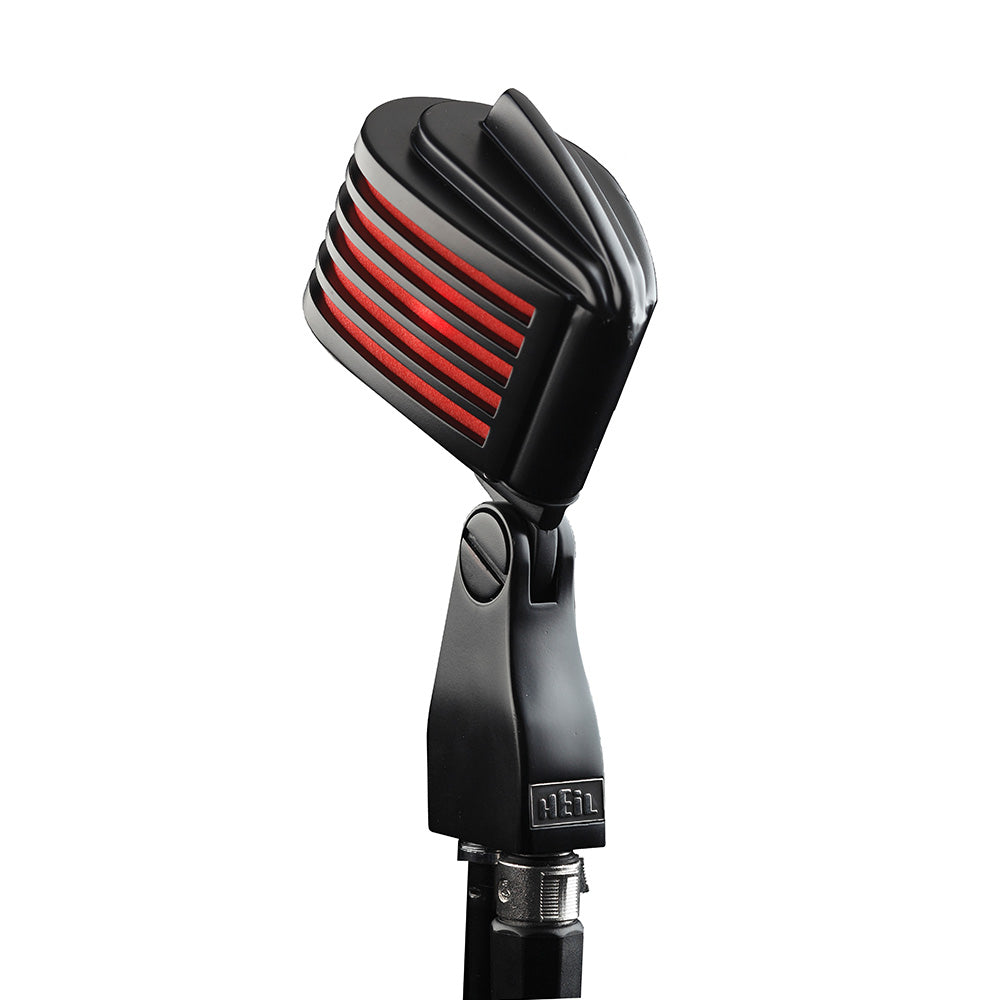 Heil Sound The Fin Cardioid Dynamic Microphone (Black/Red LED)