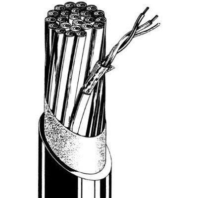 Canare MR202-24AT 24-Channel Microphone Snake Cable (100 Meter Spool)