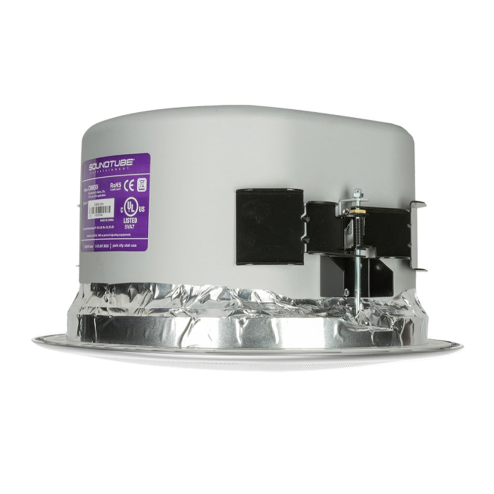 Soundtube CM800i-BK - Two-Way 8-Inch In-Ceiling Loudspeaker (Black)