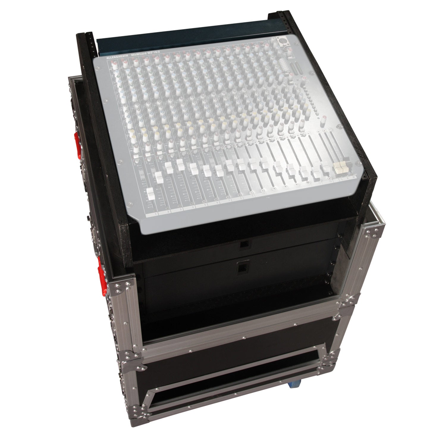 Gator G-TOUR-GRC-1406 14U Top, 6U Side Road Console Rack