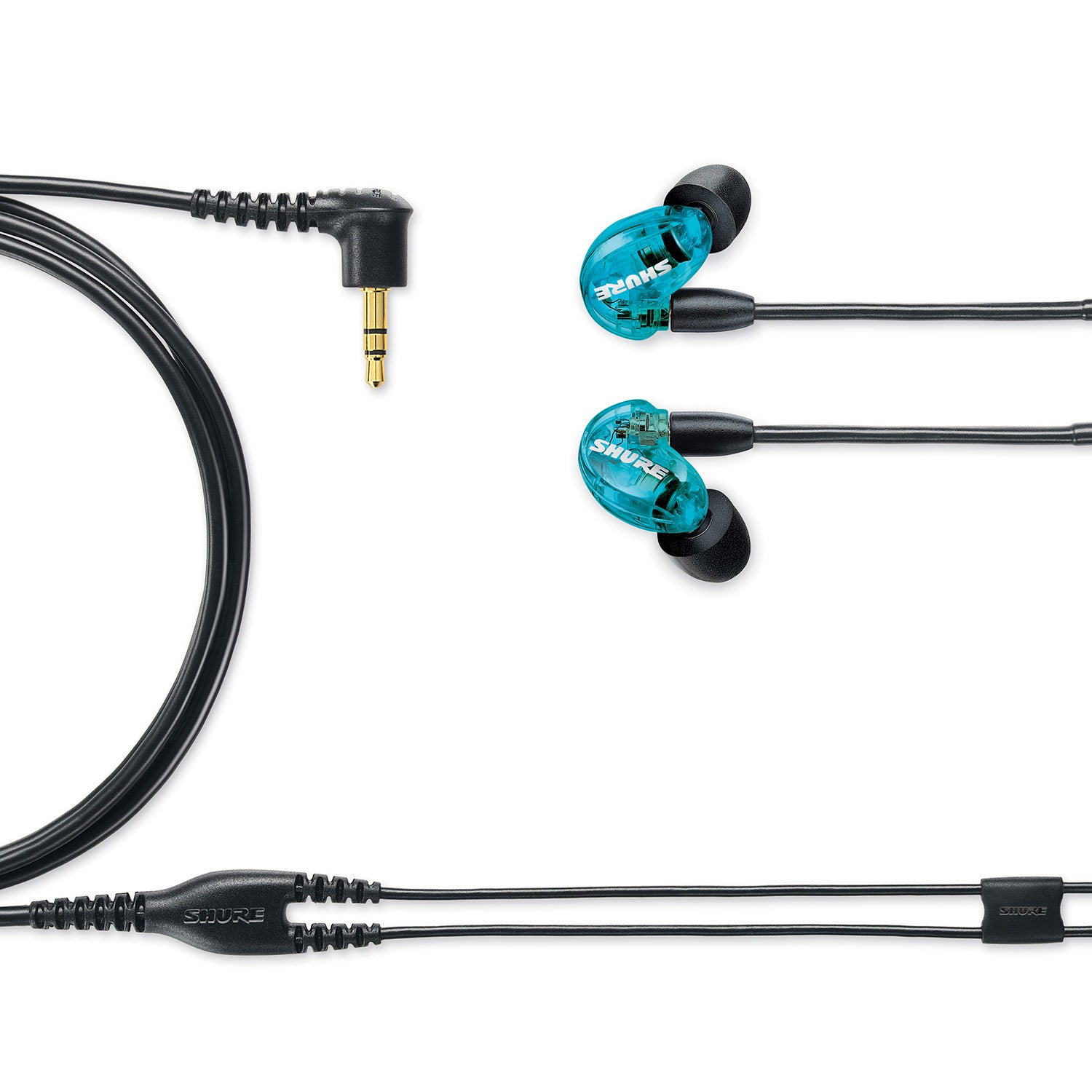 Shure SE215SPE Special Edition Sound Isolating Earphones (Blue with Standard Cable)