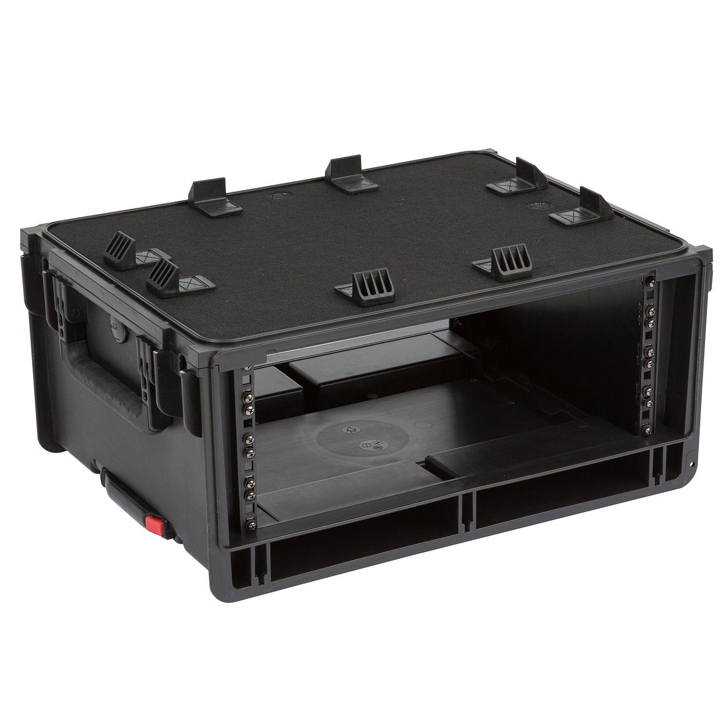 SKB 1SKB-ISF4U - Injection Molded 4U Studio Flyer Rack Case