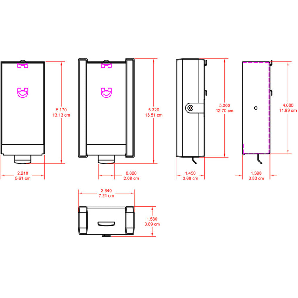 RDL EZ-SD1 Storage Drawer - 1/6 Rack Width for EZ-RA6 or EZ-CC6