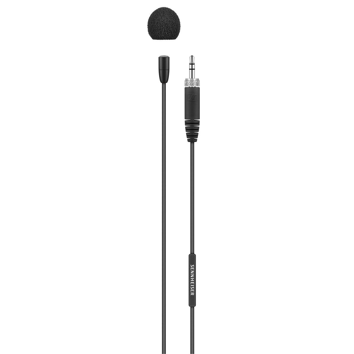 Sennheiser MKE Essential Omni Lavalier Microphone (Black with Locking 3.5mm)