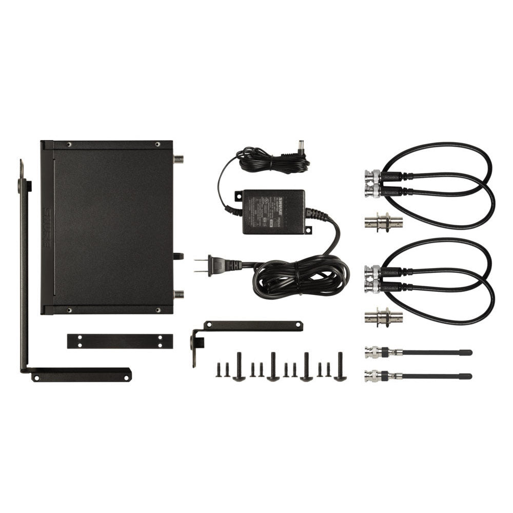 Shure BLX4R Rackmount Wireless Receiver (H11 Band - 572-596 MHz)