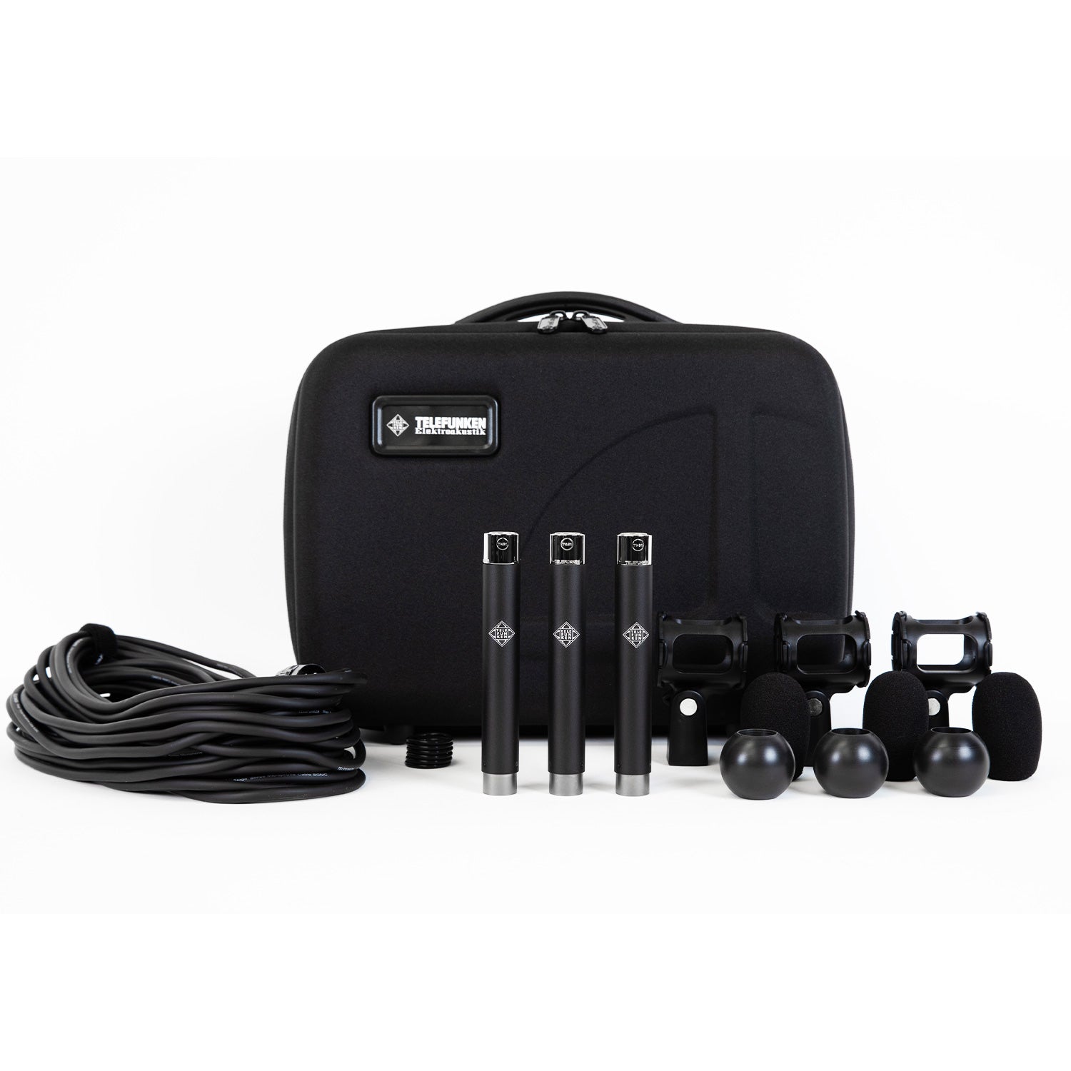 TELEFUNKEN M61 Omni Tri-Mono Set - Small Diaphragm Condenser Microphone Kit