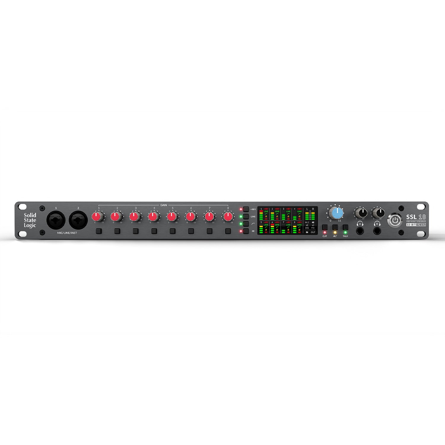 SSL 18 - 26-In / 28-Out High-Performance USB Audio Interface
