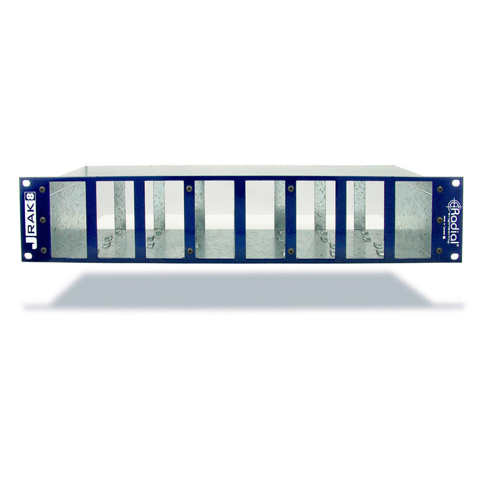 Radial Engineering J-Rack 8 Rackmount Chassis for 8 Radial DI Boxes