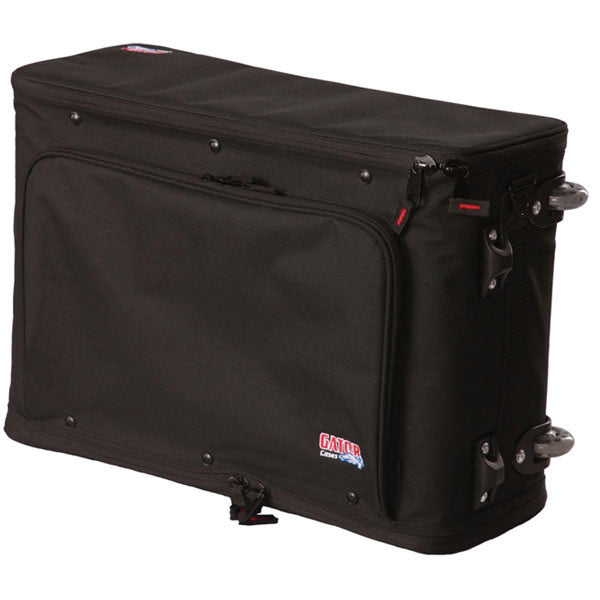 Gator GR-RACKBAG-2UW 2U Lightweight Rack Bag with Tow Handle and Wheels