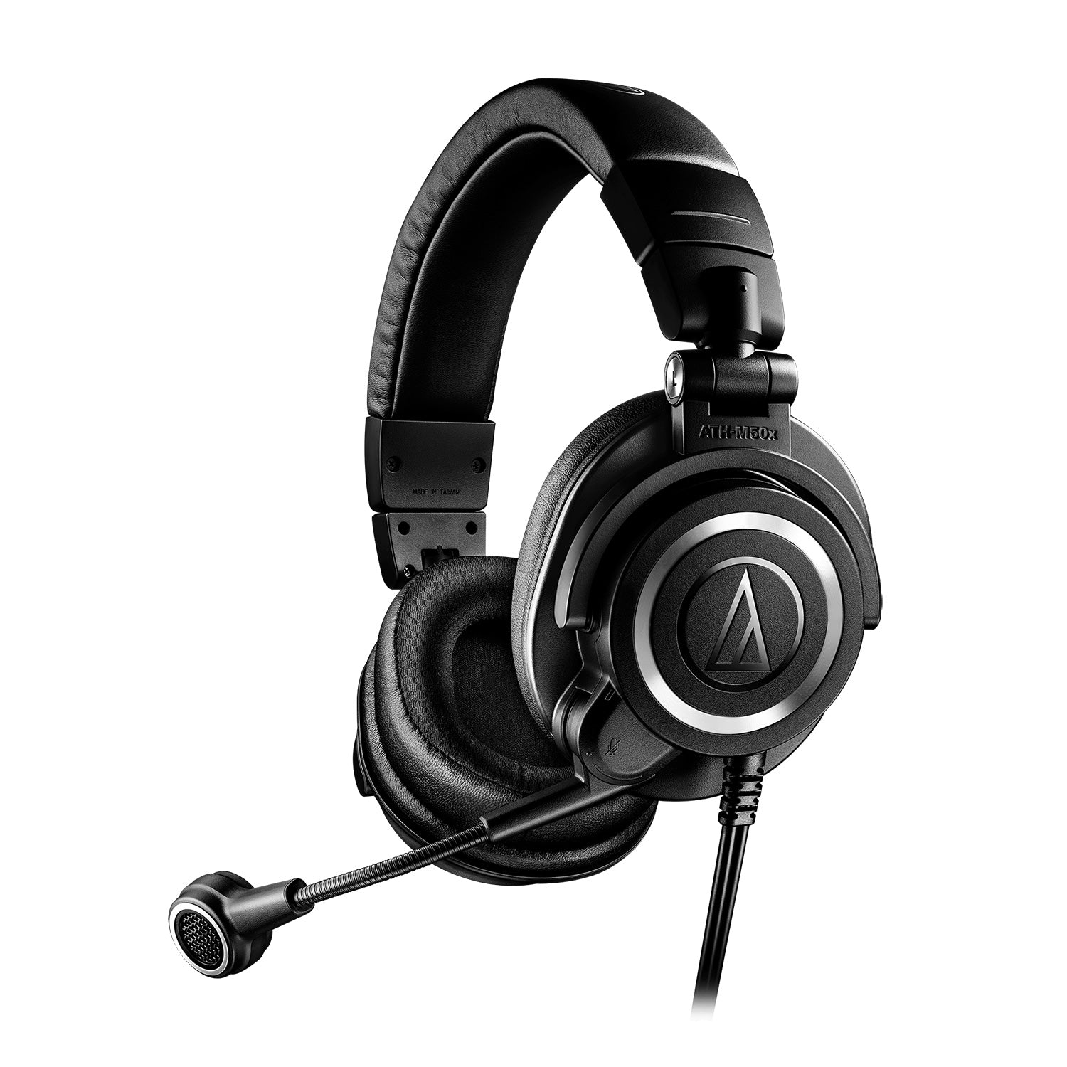 Audio-Technica ATH-M50xSTS StreamSet - Broadcast or Streaming Headset (XLR and 1/4 Inch Connectors)