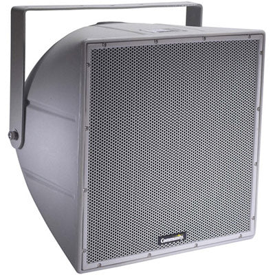 Community R.5-94TZ R Series 2-Way 12" 400 Watt 70/100V Medium Dispersion All Weather Speaker - Grey