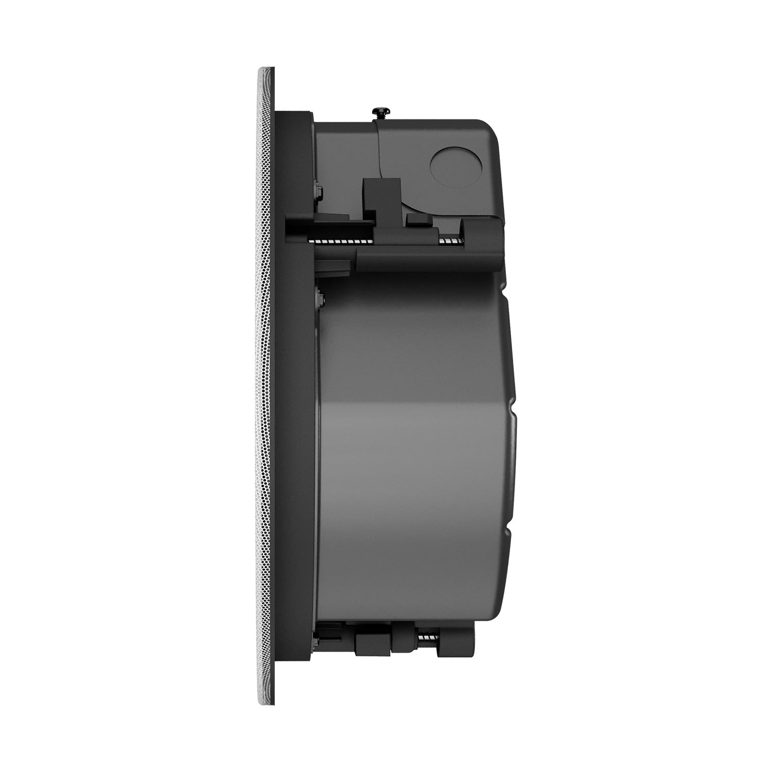 QSC AD-C4T-LPZB-WH - AcousticDesign Premium Low Profile 2-Way 4.5" Ceiling Speaker (White / Zero Bezel)