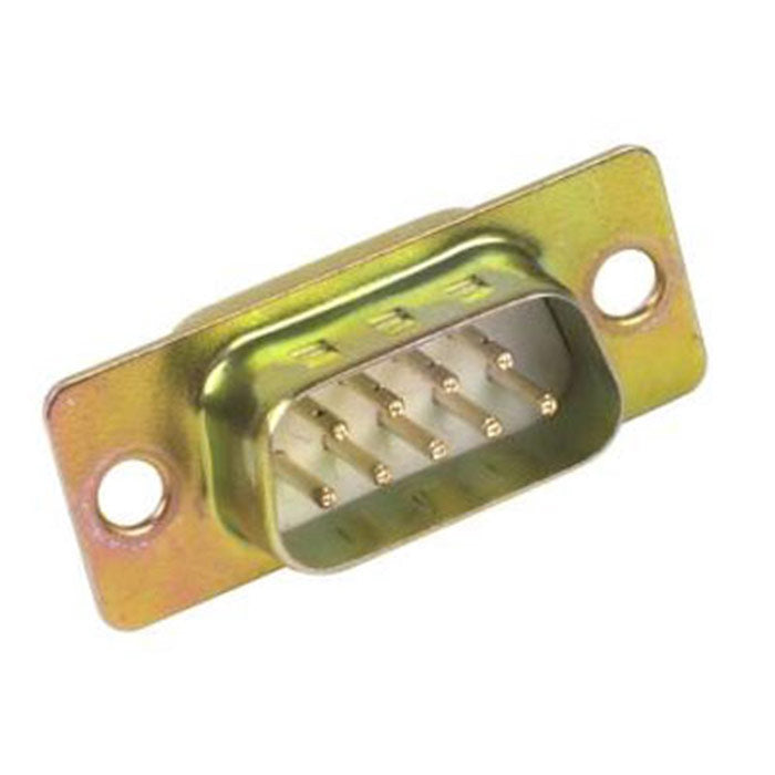 Emerson 40-9709M DB9 Male Gold Plated Solder Plug Connector