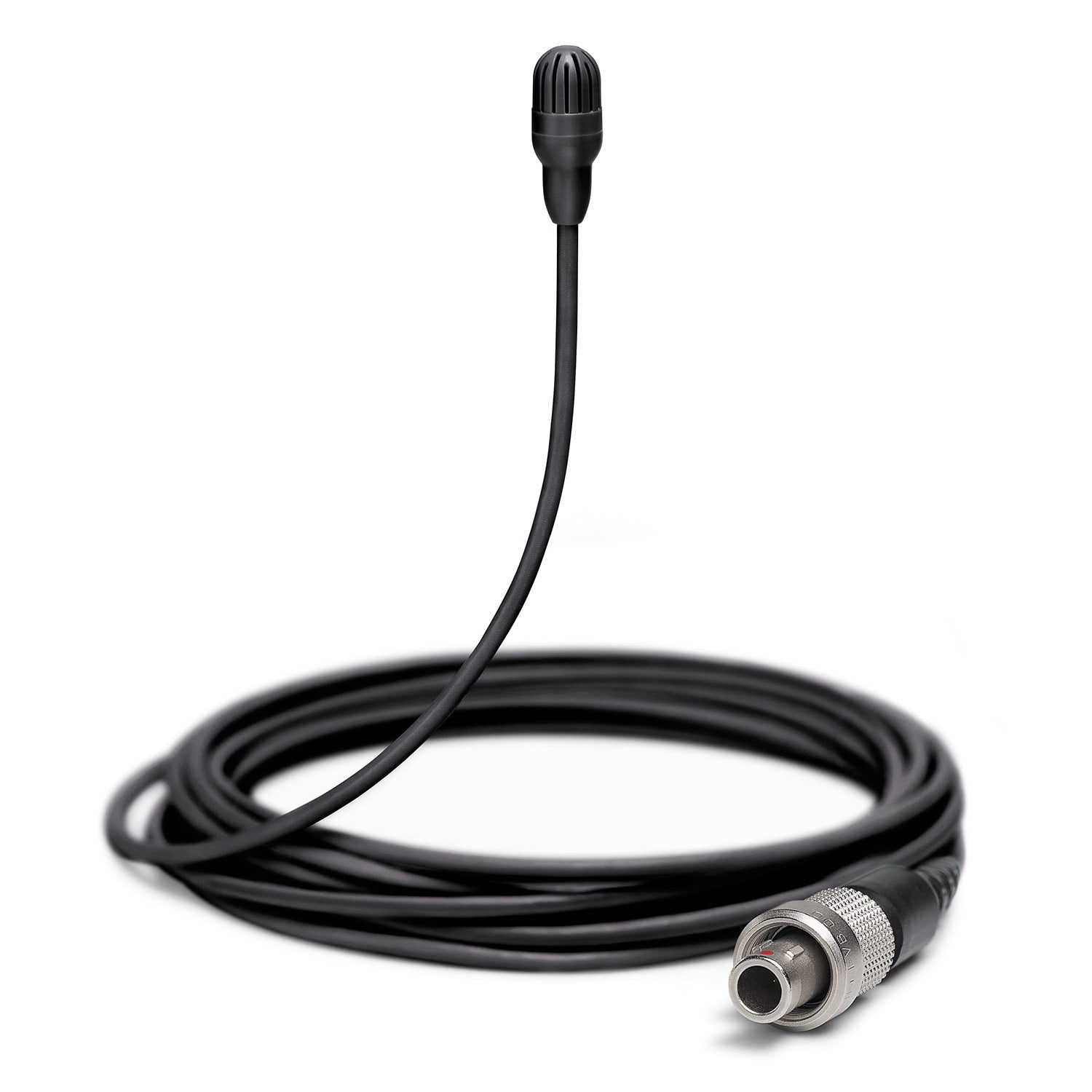 Shure TwinPlex TL47B/O-LEMO Subminiature Lavalier Microphone (Low Sens, Lemo, Black)